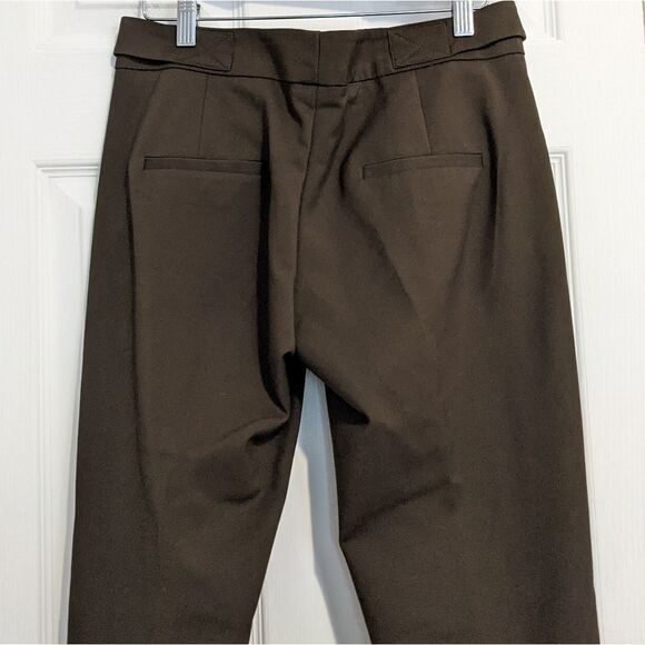 Mango Slim Fit Olive Green Pants Trousers Modern - Picture 6 of 7